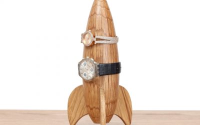 Rocket watch holder